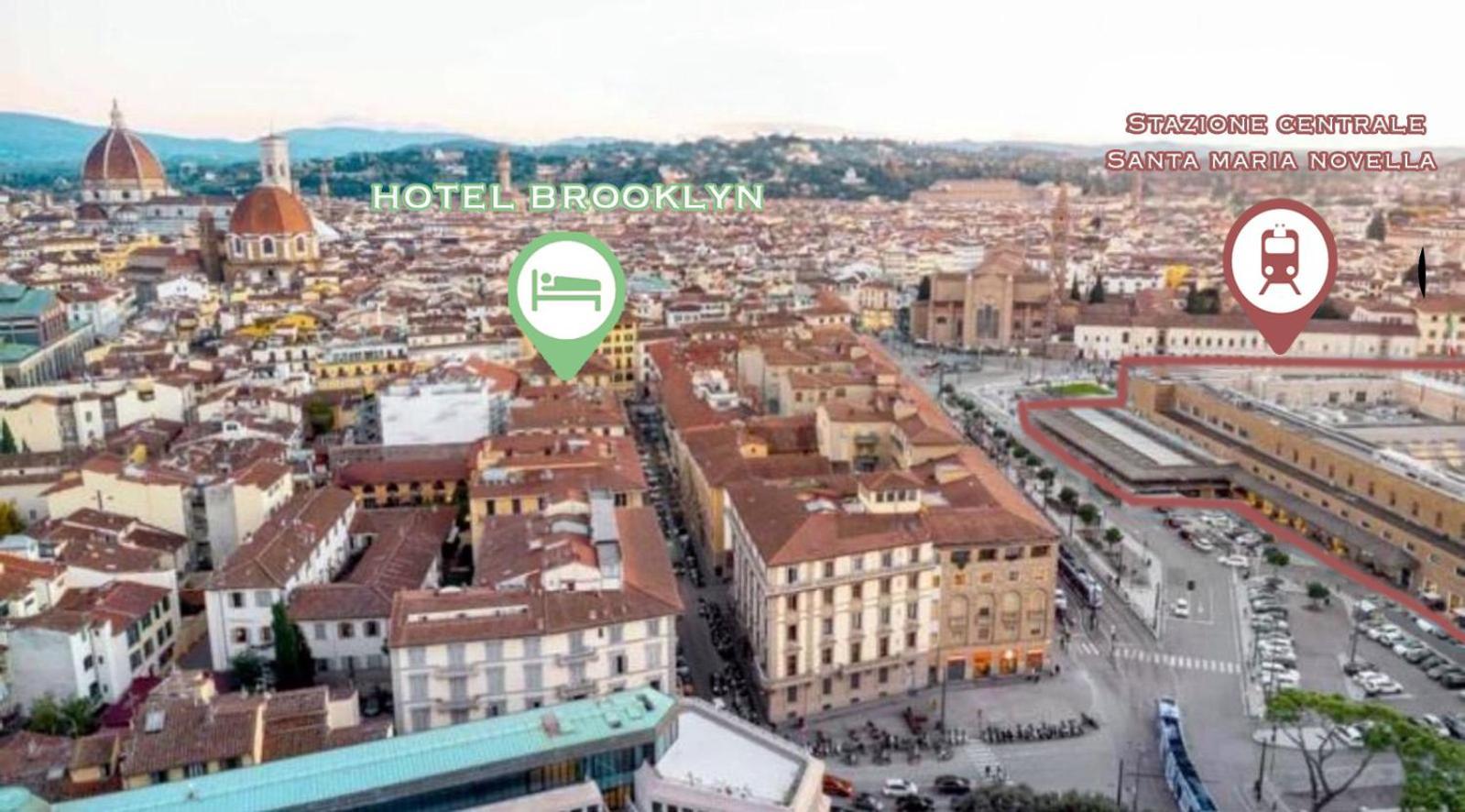 Hotel Brooklyn - Ex Hotel Lombardi Firenze Bagian luar foto